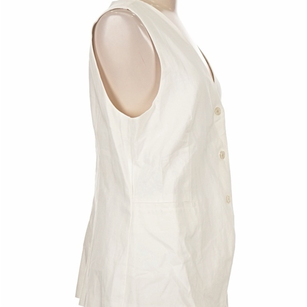 Cream Gap linen blend vest - Picture 3 of 4